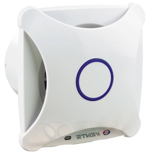 Вентилятор декоративный осевой Vents 100 Х D100 белый картинка